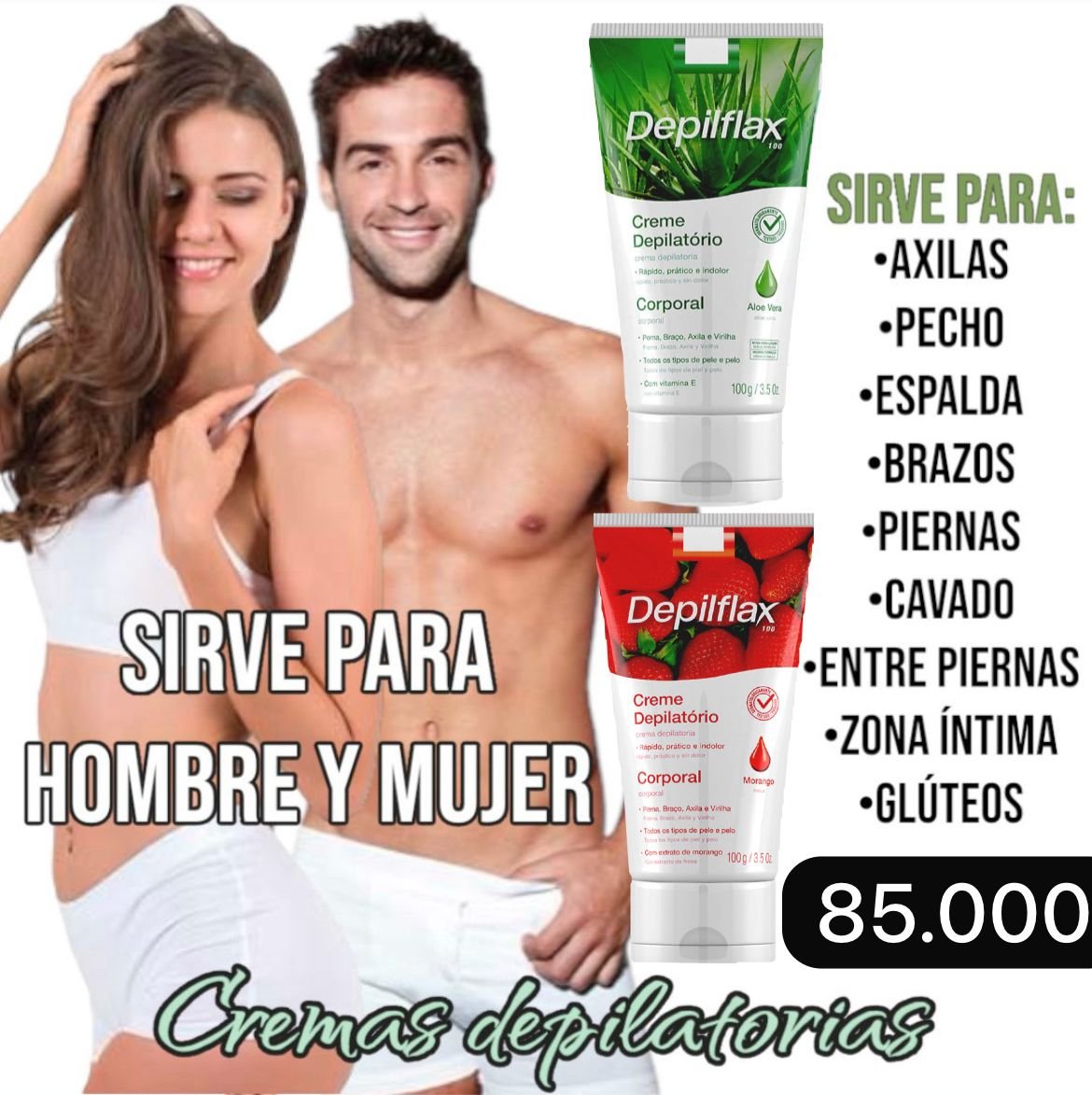 crema depilatoria corporal