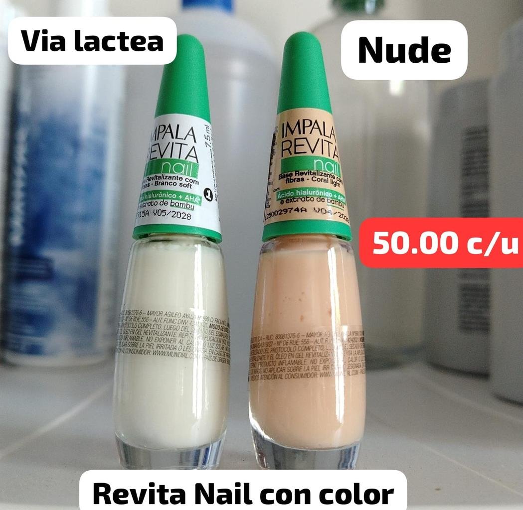 BASE DE TRATAMIENTO PARA UÑAS IMPALA REVITA NAIL VIA LACTEA