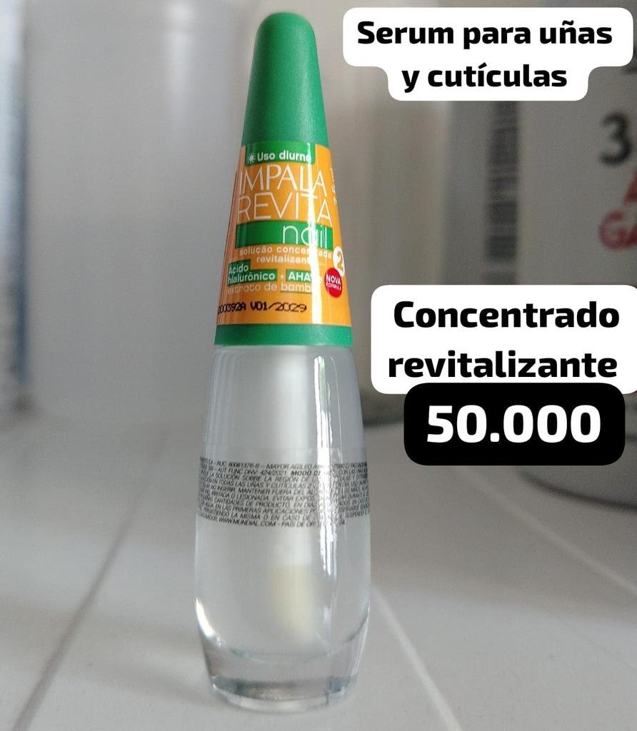BASE DE TRATAMIENTO PARA UÑAS IMPALA SOLUCION CONCENTRADA REVITALIZANTE