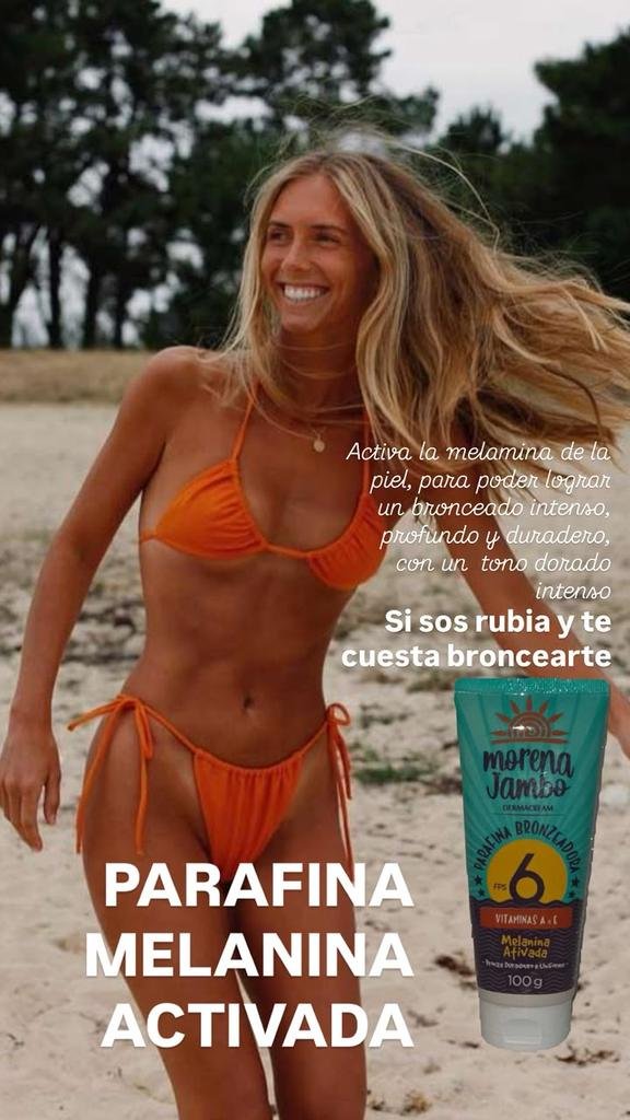 PARAFINA BRONCEADORA MELANINA ACTIVADA MORENA JAMBO