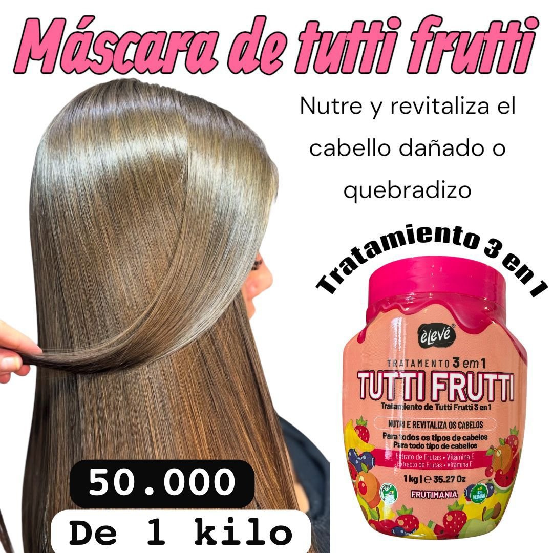 MASCARA 1 KILO TUTTIFRUTTI ELEVE 3 EN 1