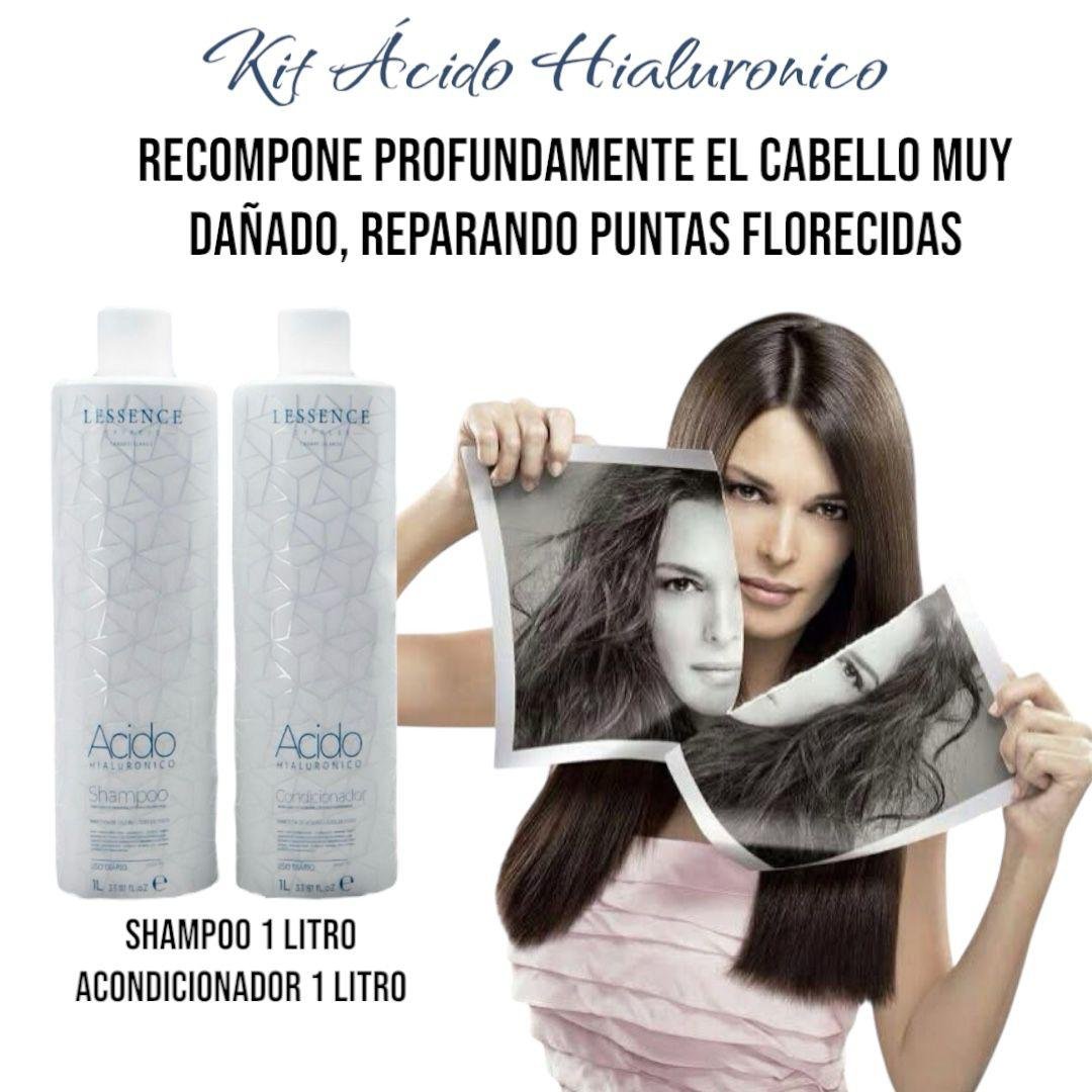 KIT 1 LITRO ACIDO HIALURONICO Y ARGAN