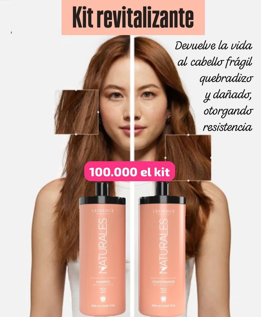KIT REVITALIZACION 1 LITRO LESSENCE