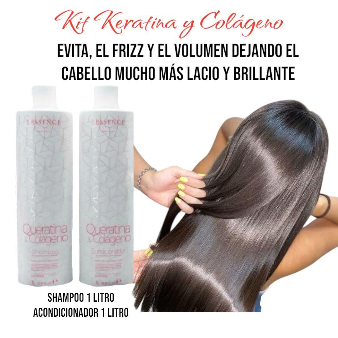 KIT COLAGENO Y KERATINA LESSENSE DE 1 LITRO